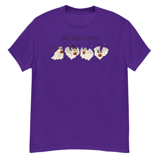 Bat Sheet Crazy | Gildan Softstyle Unisex Tee