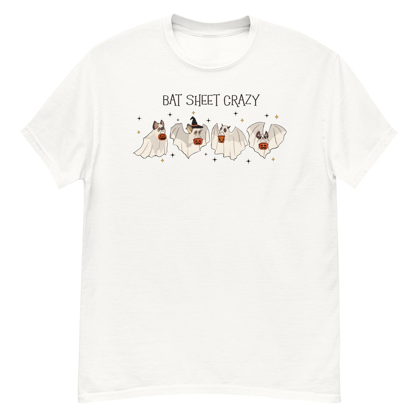 Bat Sheet Crazy | Gildan Softstyle Unisex Tee
