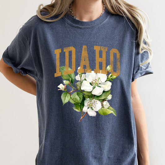 Idaho State Flower Comfort Colors Tshirt