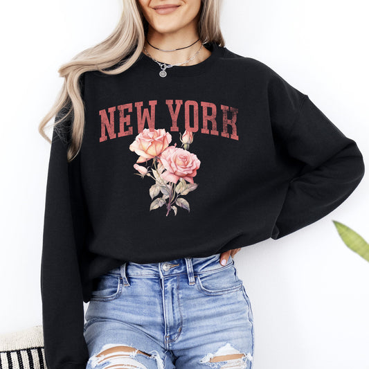 New York State Flower Sweatshirt