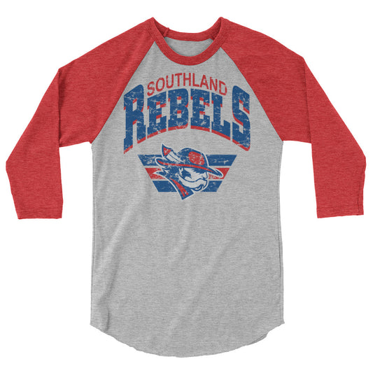 Rebels Vintage Collegiate Distressed - Raglan