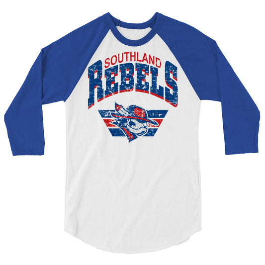 Rebels Vintage Collegiate Distressed - Raglan