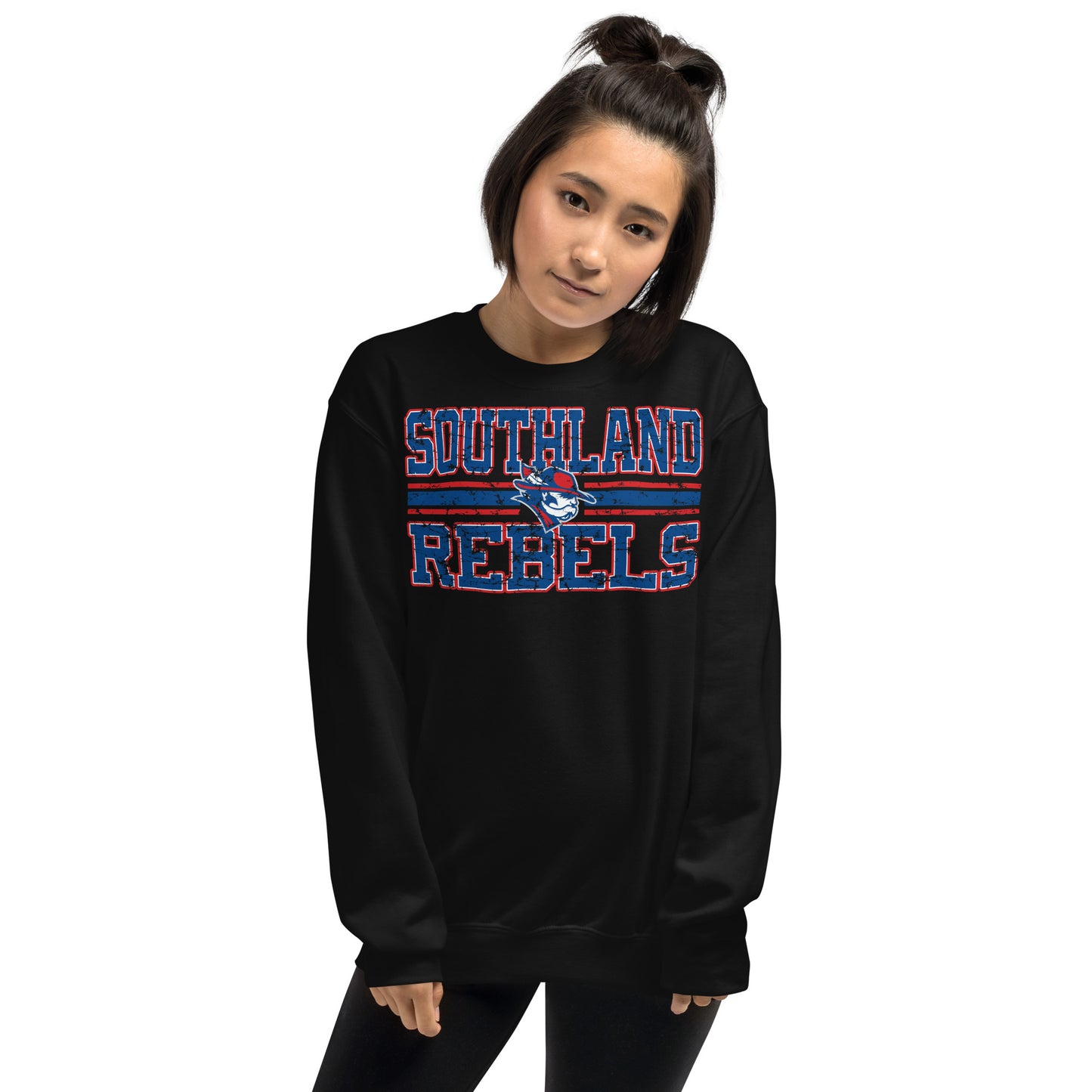 Southland Rebels - Vintage with Lines | Crewneck Sweatshirt