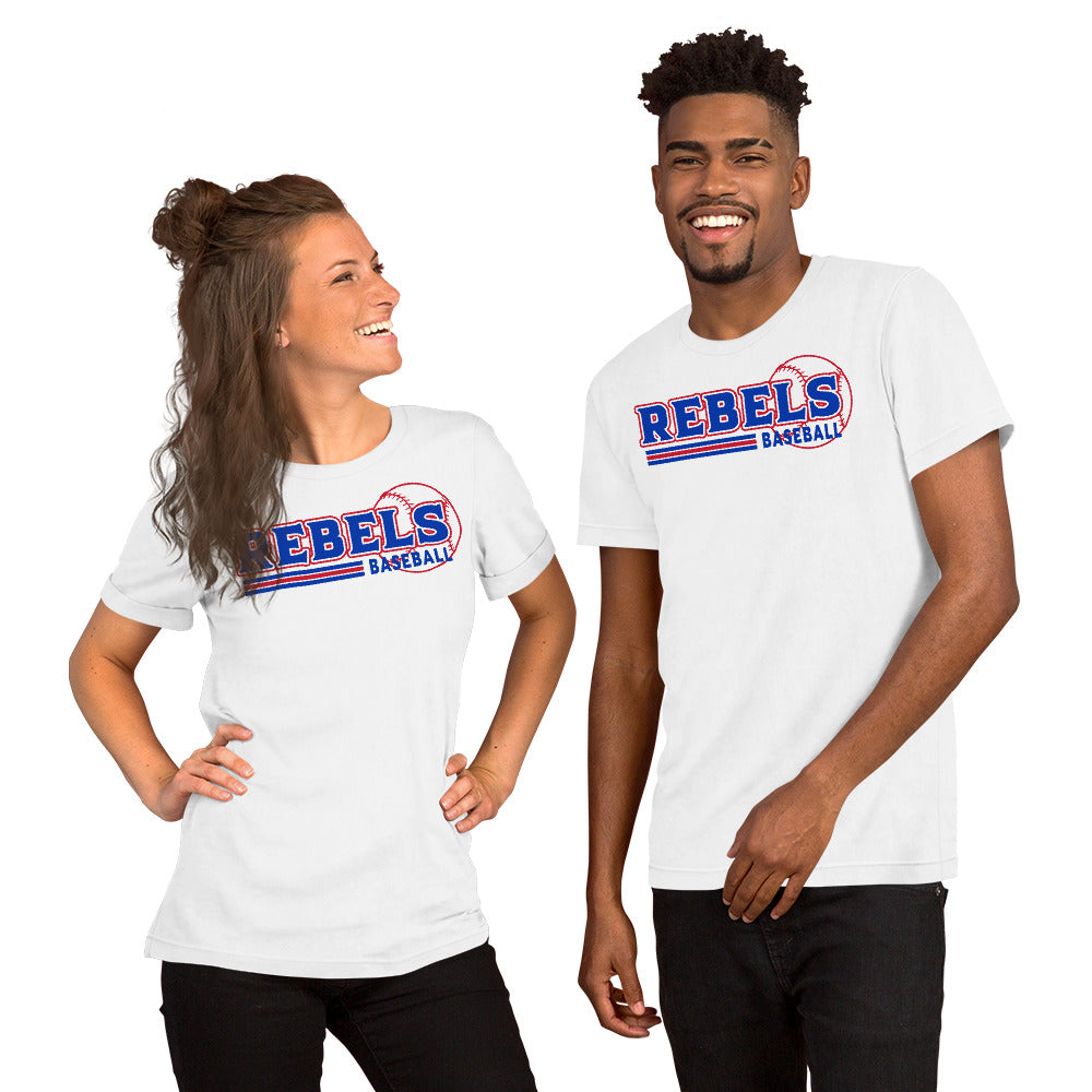 Rebels Baseball - Bella Canvas Tee