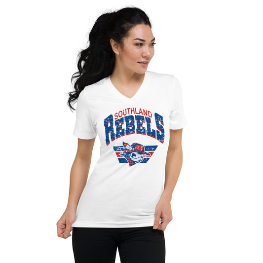 Rebels Vintage Collegiate Distressed - V-Neck
