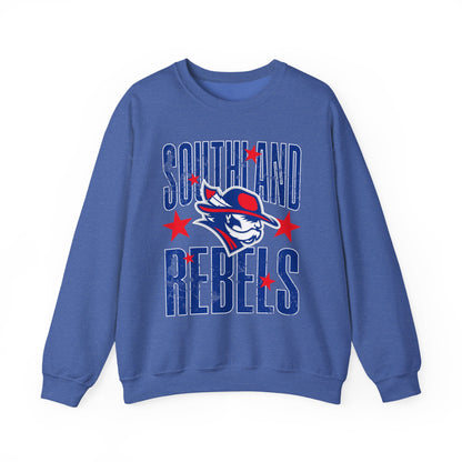 Southland Rebels with Stars Gildan Softstyle Crewneck Sweatshirt