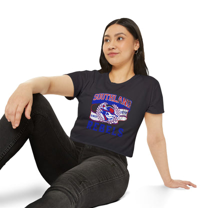 Southland Rebels Crop Top — Vintage Festival Graphic Tee