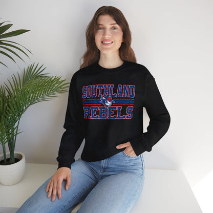 Southland Rebels Crewneck Sweatshirt — Vintage Mascot Logo