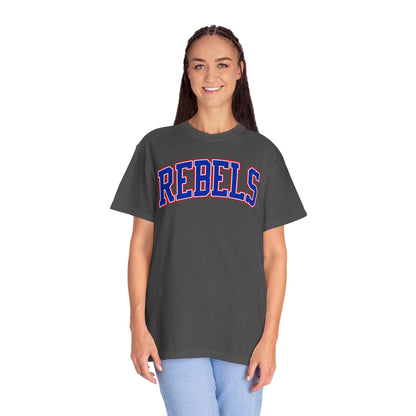 Arched Tri-Color Rebels - Comfort Color Tee
