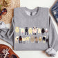 Sheep Breeds Farm Animal Lover Sweatshirt