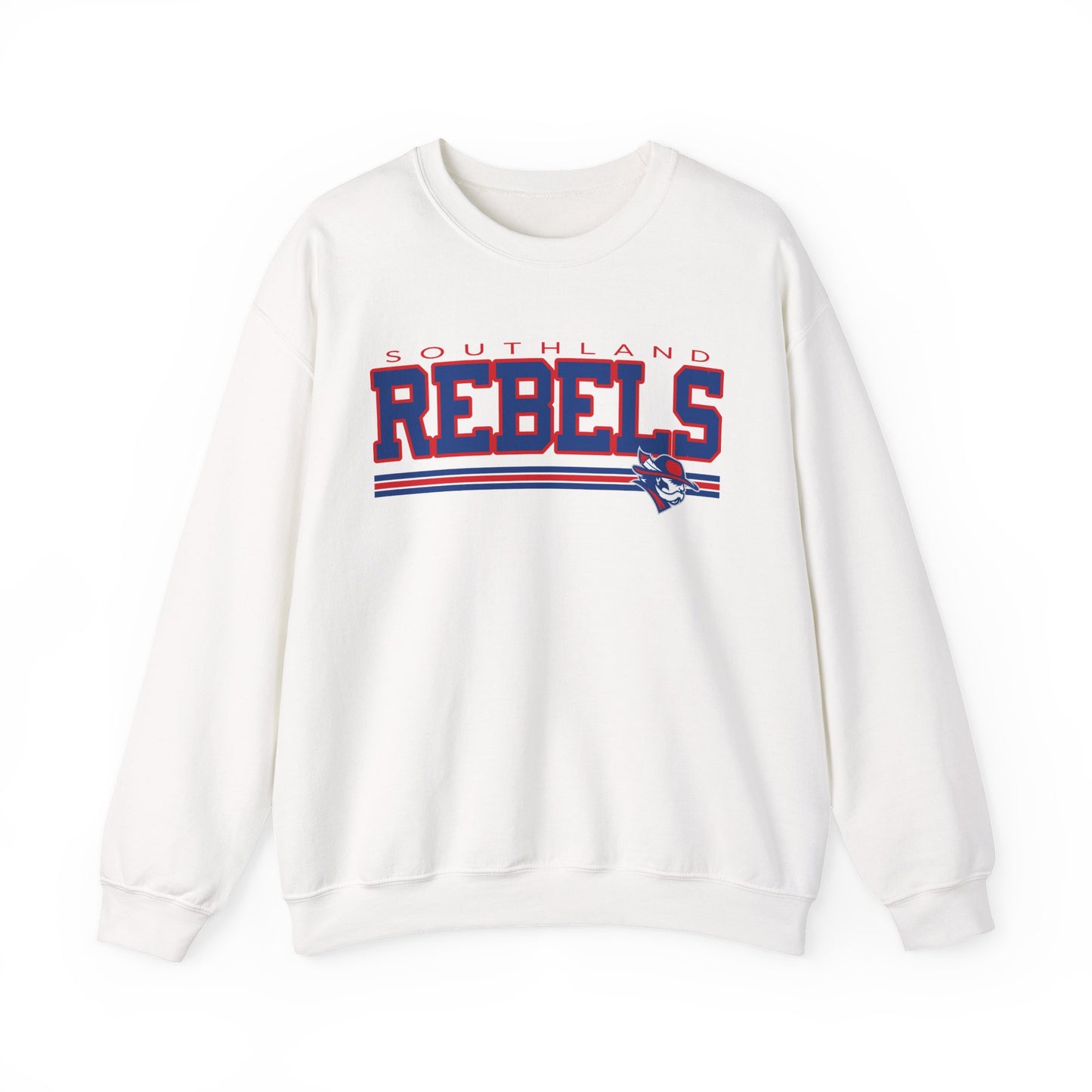 Southland Rebels Graphic Sweatshirt | Vintage Varsity Crewneck | Gildan 18000 Heavy Blend Sweatshirt