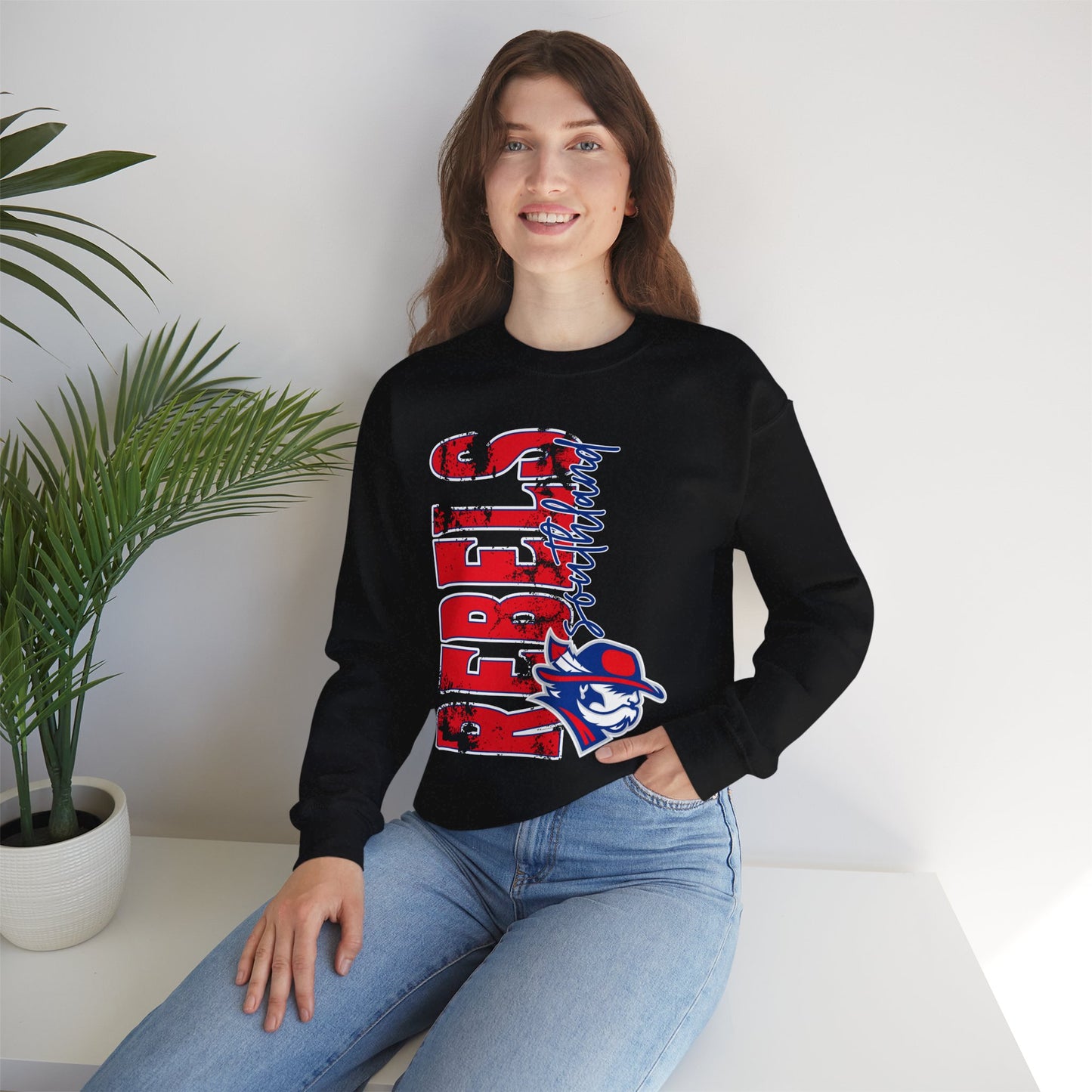 Southland Rebels - Vertical Vintage Crewneck Sweatshirt