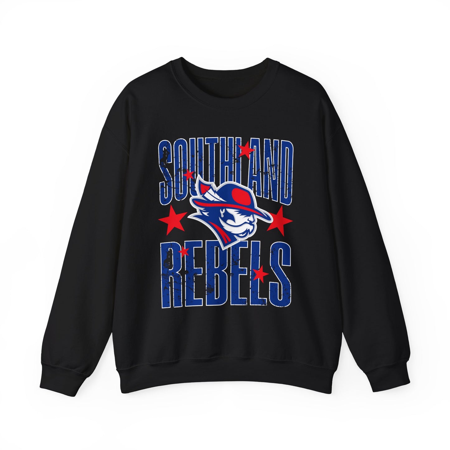Southland Rebels with Stars Gildan Softstyle Crewneck Sweatshirt