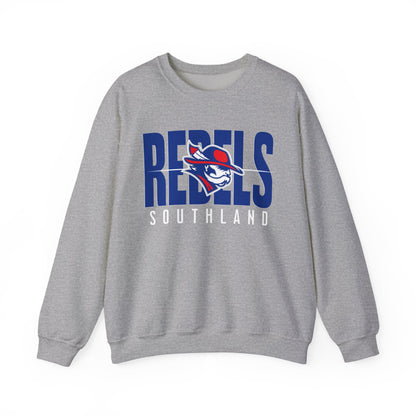 Southland Rebels Modern Mascot Gildan Heavyweight Crewneck