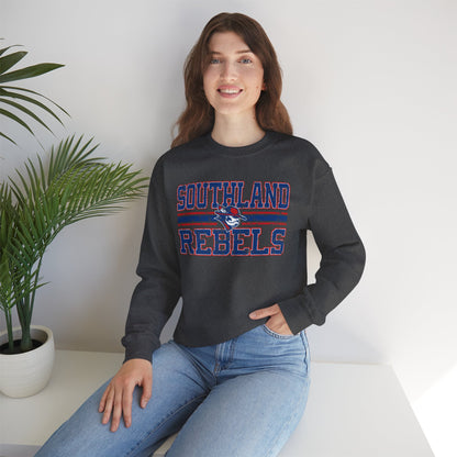 Southland Rebels Crewneck Sweatshirt — Vintage Mascot Logo