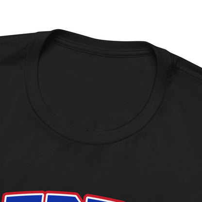 Rebels Collegiate T-Shirt — Red White Blue Team Tee