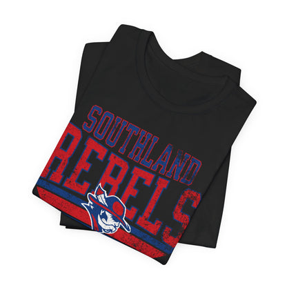 Southland Rebels Vintage Team Tee - Retro Distressed Sports T-Shirt