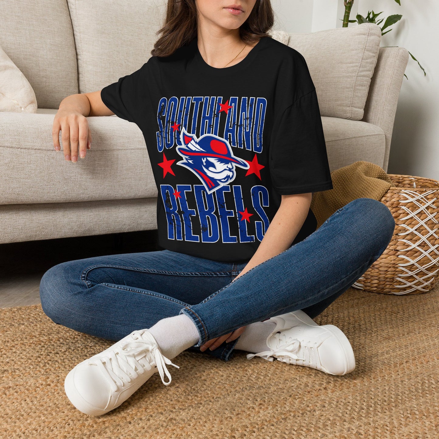 Southland Rebels with Stars Gildan Softstyle T-Shirt