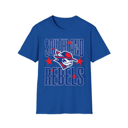 Southland Rebels with Stars Gildan Softstyle T-Shirt