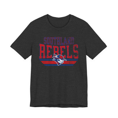 Southland Rebels Vintage Team Tee - Retro Distressed Sports T-Shirt