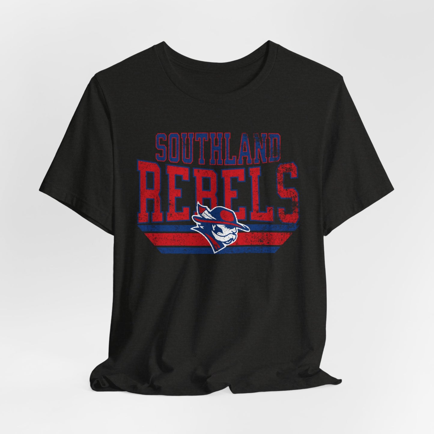 Southland Rebels Vintage Team Tee - Retro Distressed Sports T-Shirt
