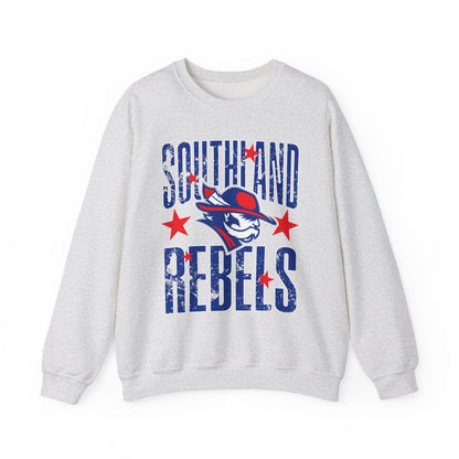 Southland Rebels with Stars Gildan Softstyle Crewneck Sweatshirt