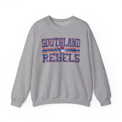 Southland Rebels Crewneck Sweatshirt — Vintage Mascot Logo