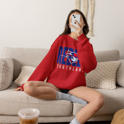 Southland Rebels Modern Mascot Gildan Heavyweight Crewneck