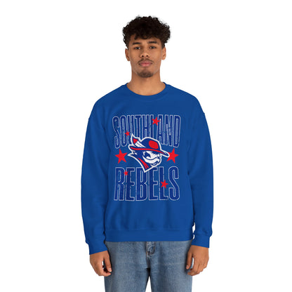 Southland Rebels with Stars Gildan Softstyle Crewneck Sweatshirt