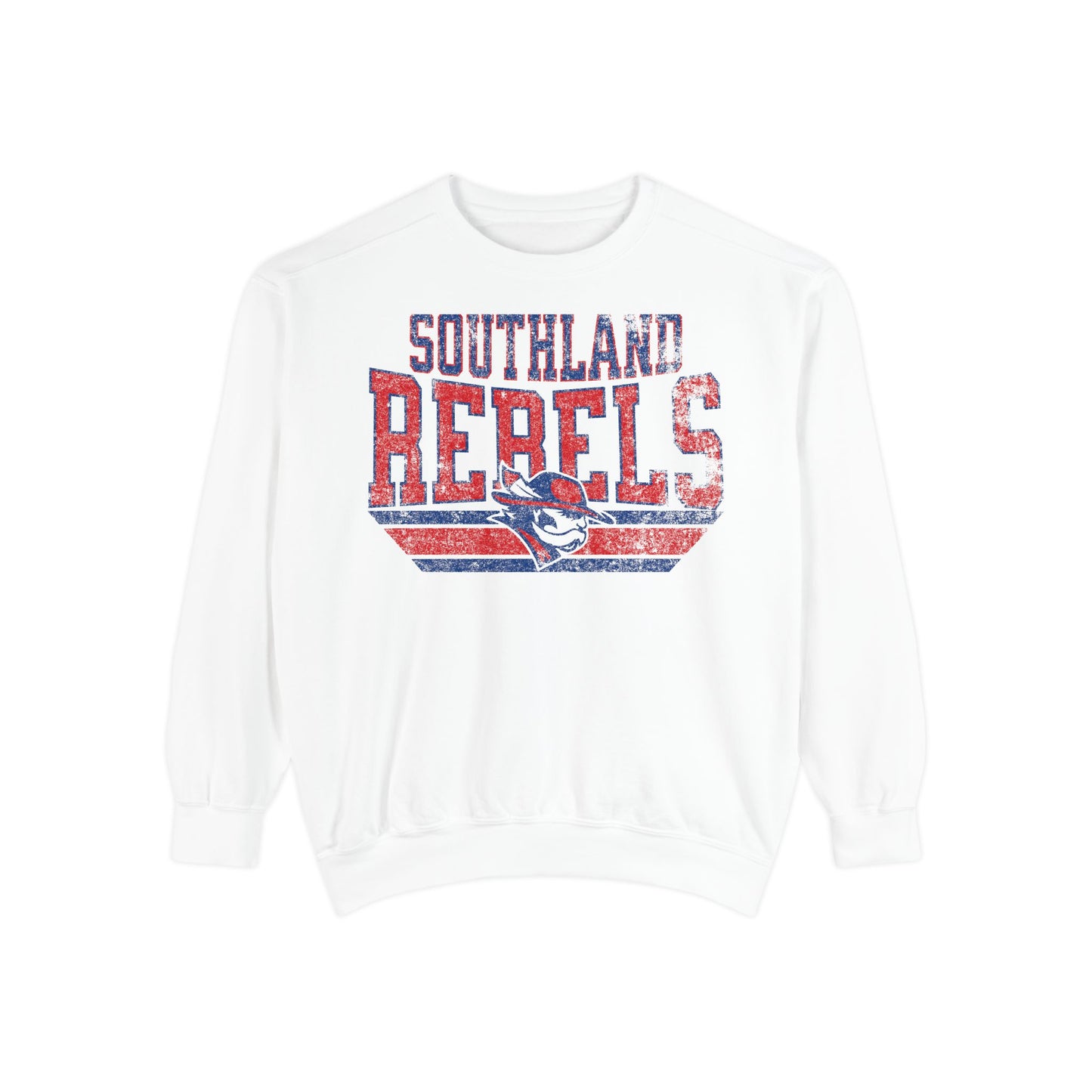 Southland Rebels Vintage Sweatshirt — Retro Distressed Crewneck