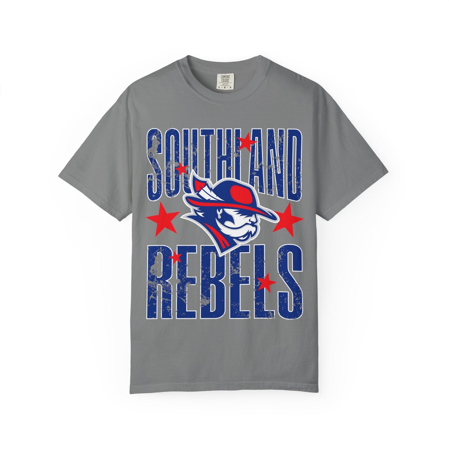 Southland Rebels with Stars Comfort Colors T-Shirt