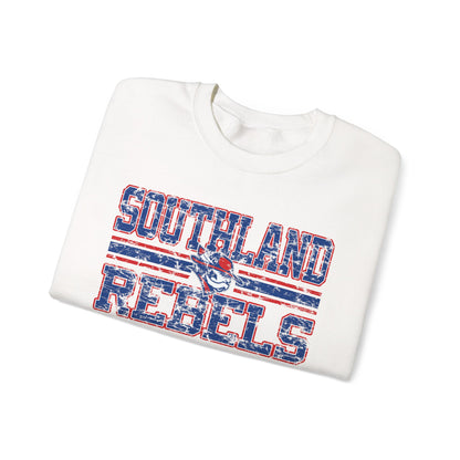 Southland Rebels Crewneck Sweatshirt — Vintage Mascot Logo