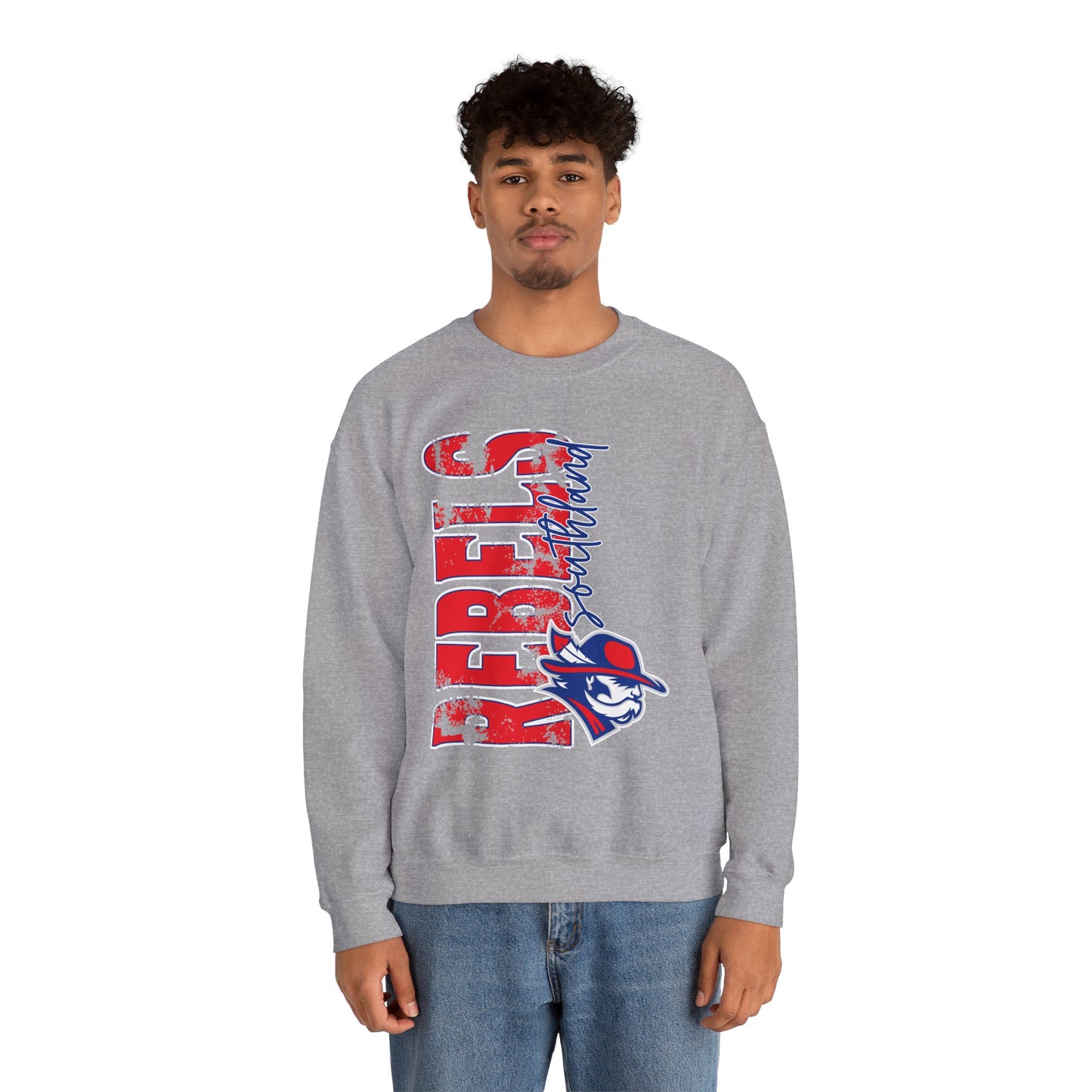 Southland Rebels - Vertical Vintage Crewneck Sweatshirt