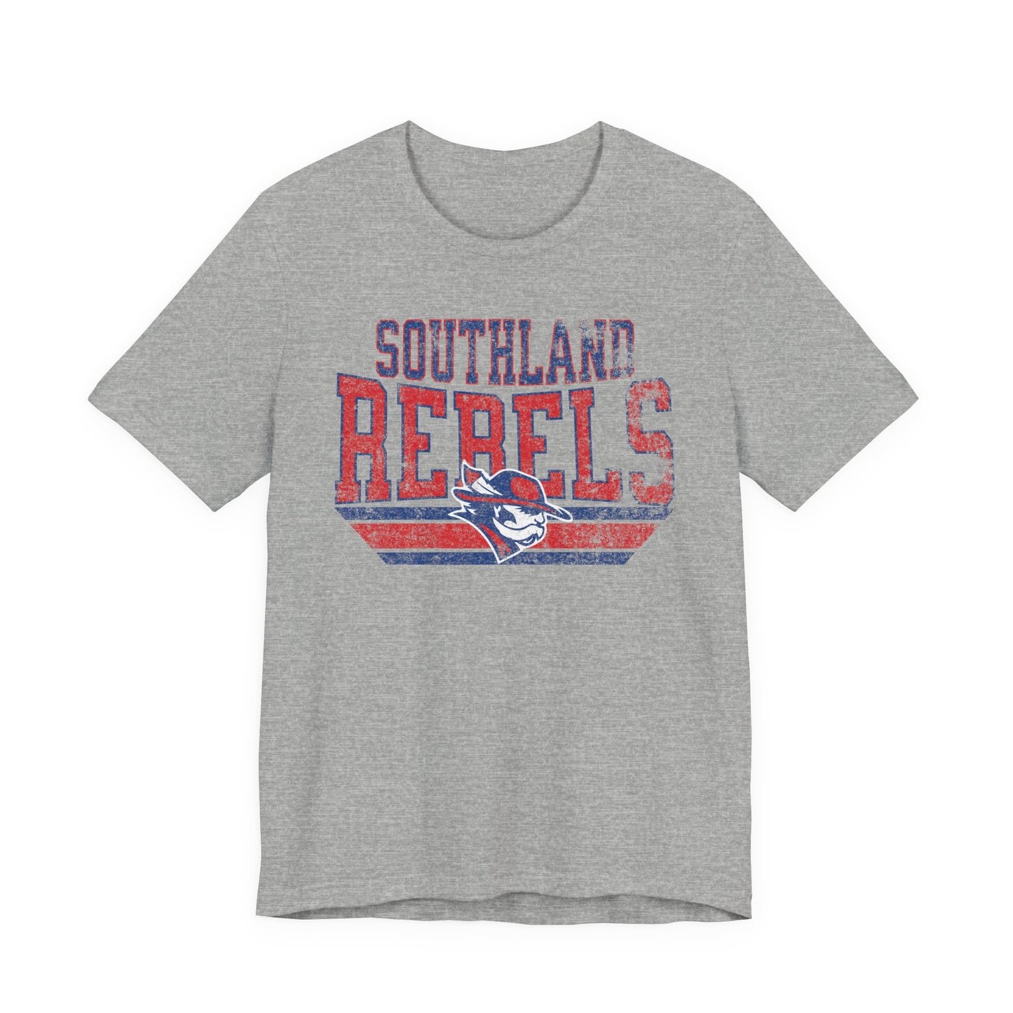 Southland Rebels Vintage Team Tee - Retro Distressed Sports T-Shirt