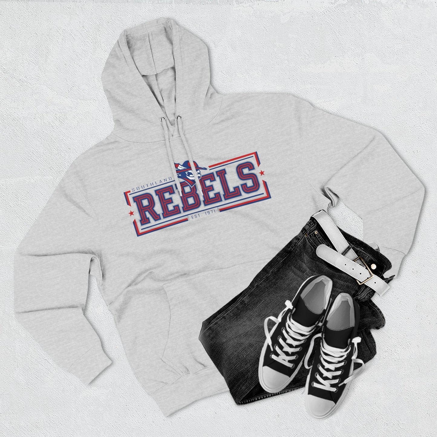 Southland Rebels - Vintage Mascot Hoodie