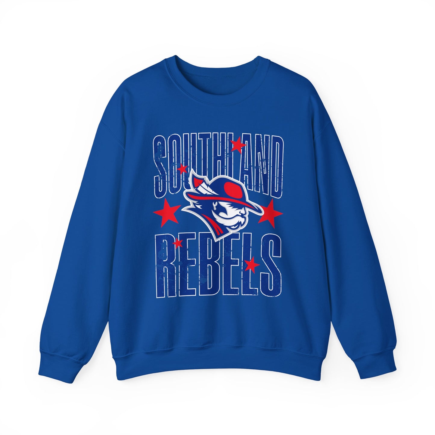 Southland Rebels with Stars Gildan Softstyle Crewneck Sweatshirt