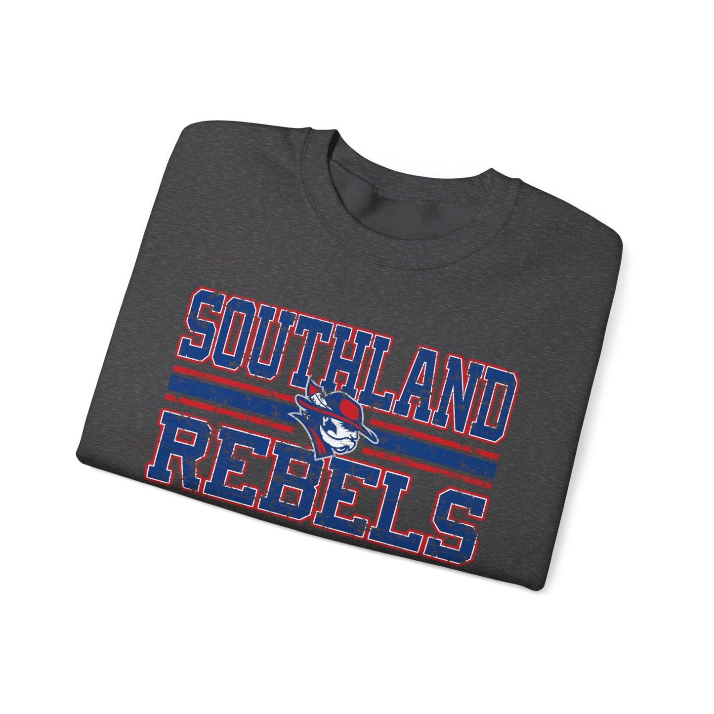 Southland Rebels Crewneck Sweatshirt — Vintage Mascot Logo