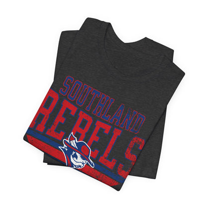 Southland Rebels Vintage Team Tee - Retro Distressed Sports T-Shirt