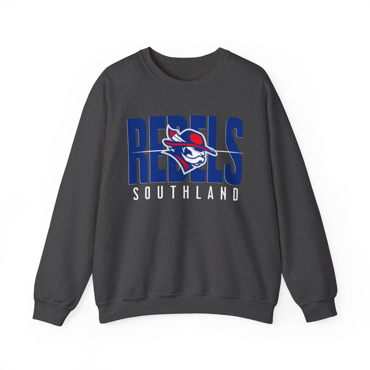 Southland Rebels Modern Mascot Gildan Heavyweight Crewneck