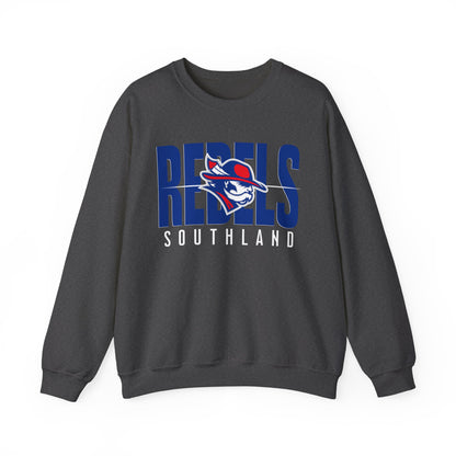 Southland Rebels Modern Mascot Gildan Heavyweight Crewneck
