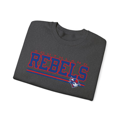 Southland Rebels Graphic Sweatshirt | Vintage Varsity Crewneck | Gildan 18000 Heavy Blend Sweatshirt