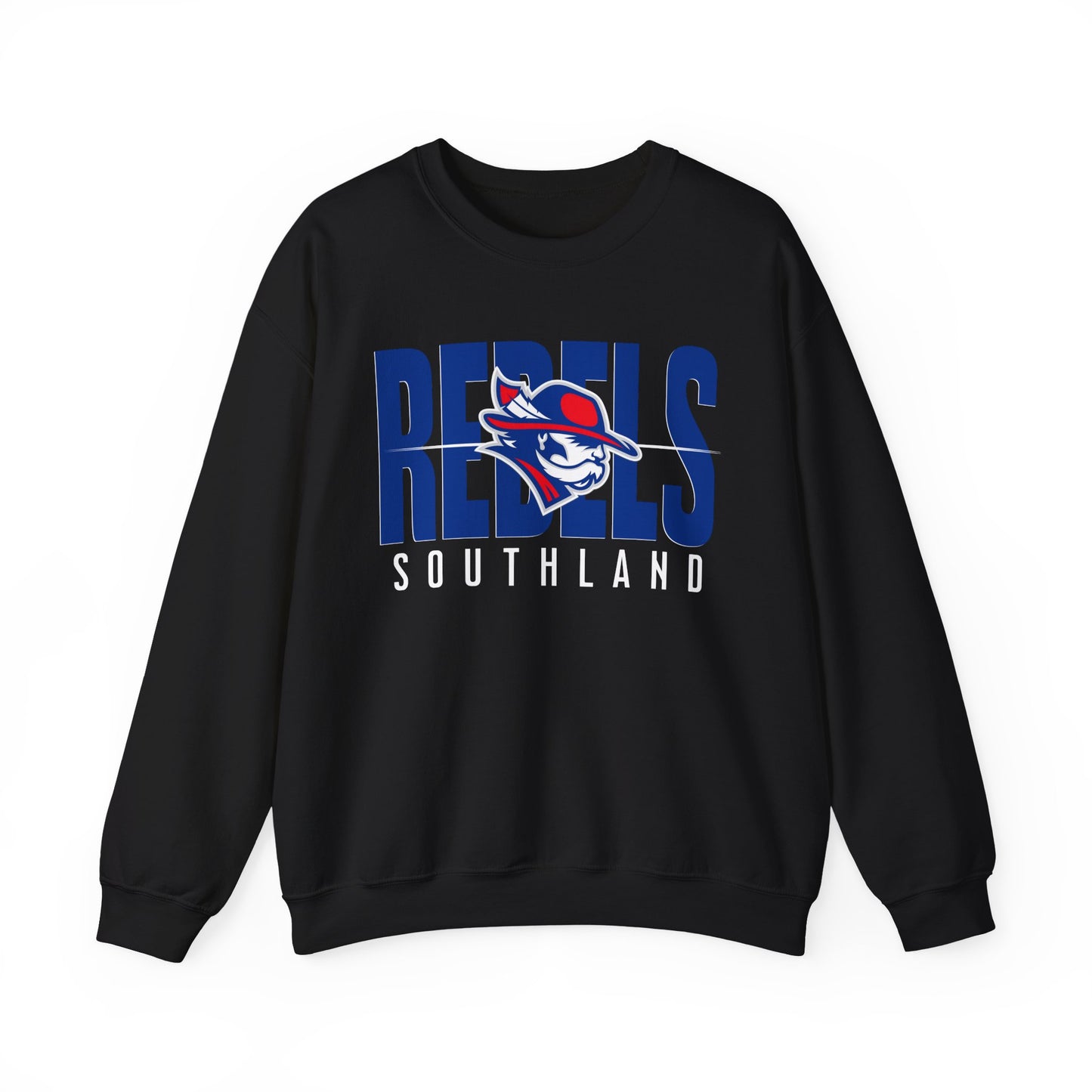 Southland Rebels Modern Mascot Gildan Heavyweight Crewneck