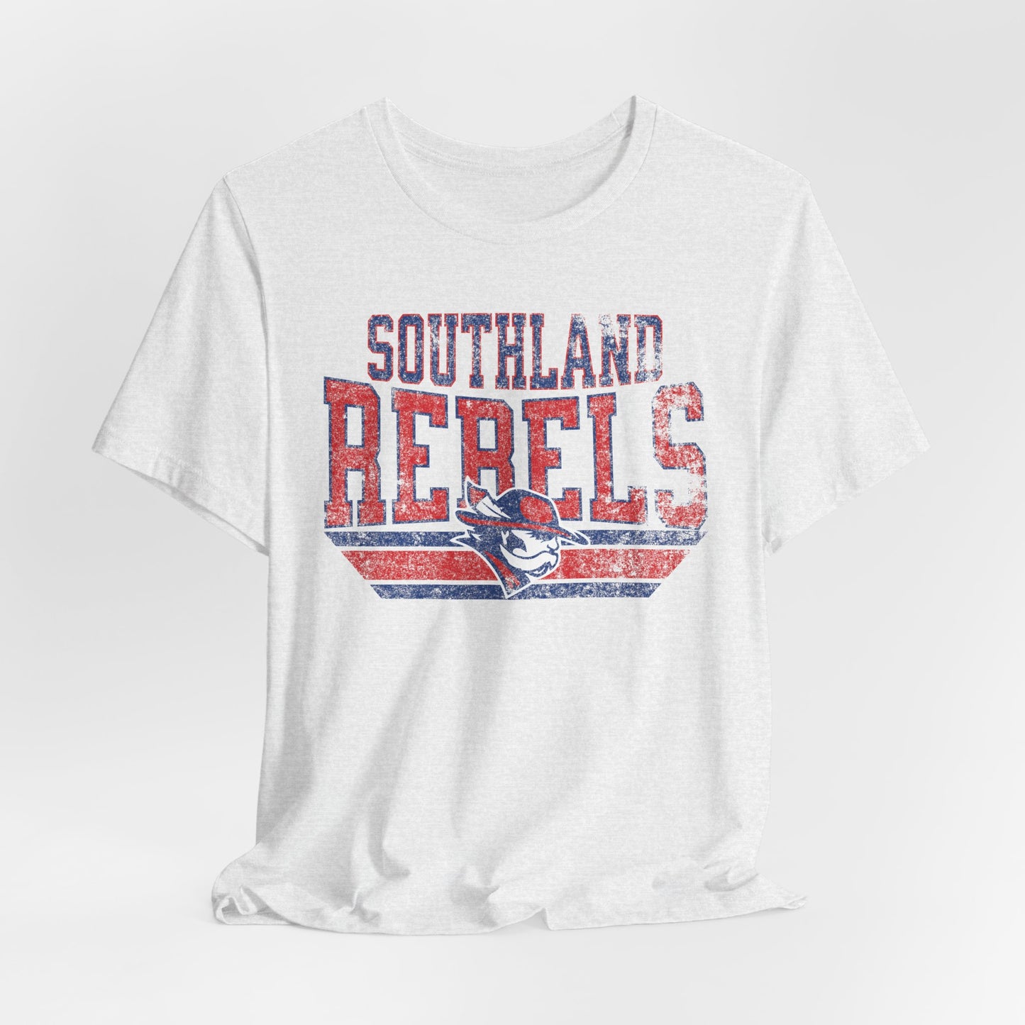 Southland Rebels Vintage Team Tee - Retro Distressed Sports T-Shirt
