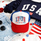 1776, Land Of The Free, Patriotic, Snapback Trucker Hat