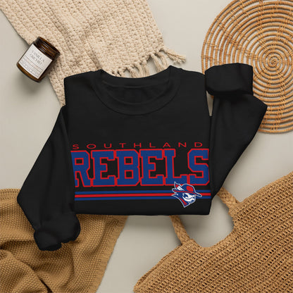 Southland Rebels Graphic Sweatshirt | Vintage Varsity Crewneck | Gildan 18000 Heavy Blend Sweatshirt