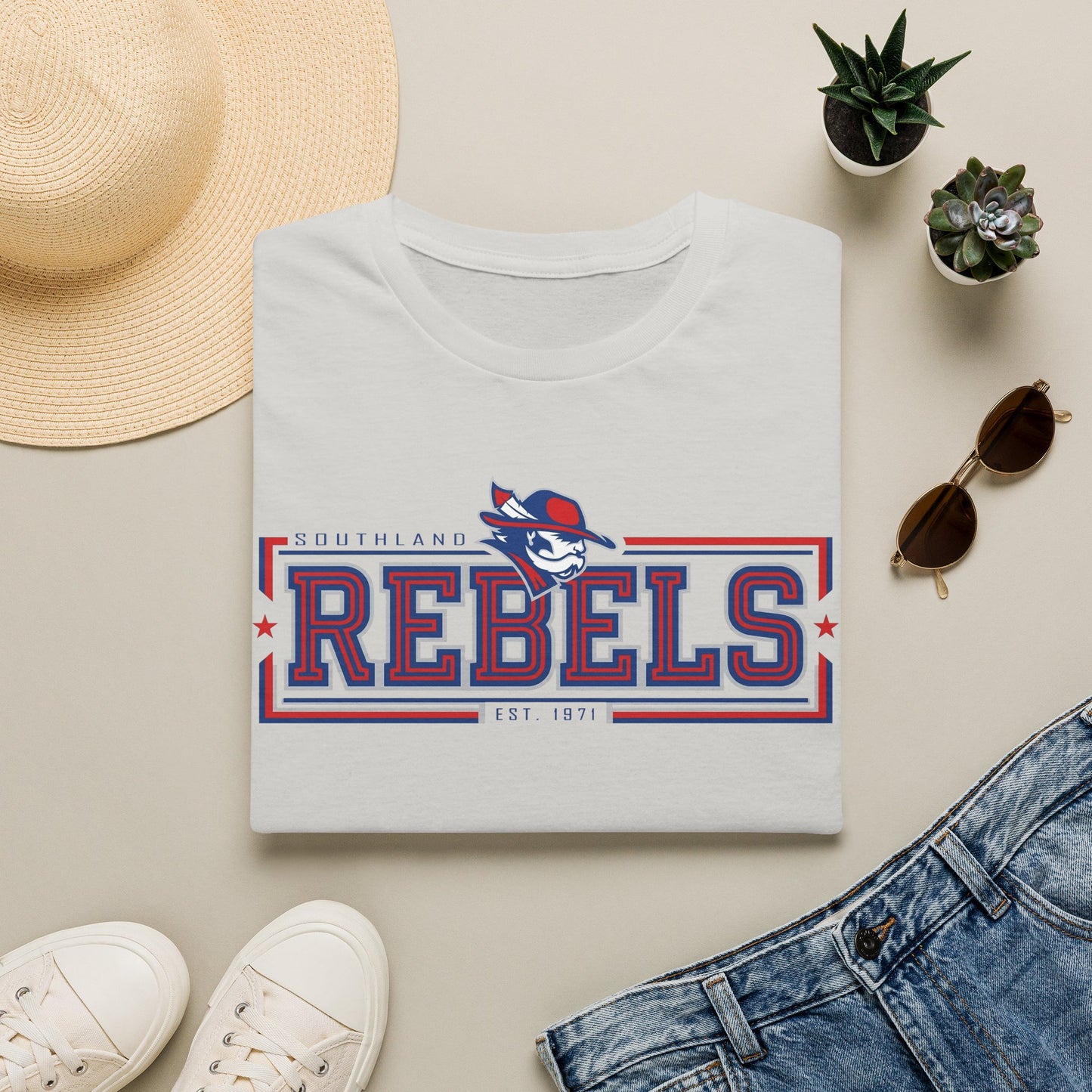 Rebels Graphic T-Shirt — Southland Rebels Vintage Team Tee
