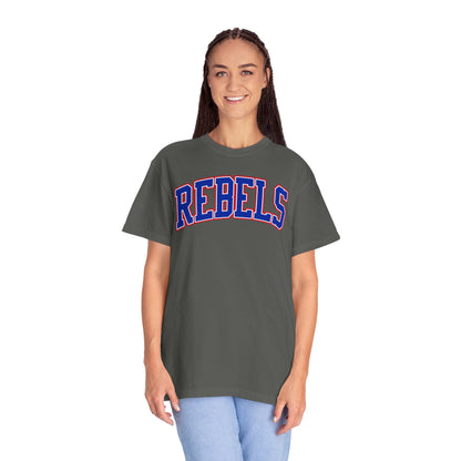 Arched Tri-Color Rebels - Comfort Color Tee