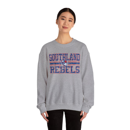 Southland Rebels Crewneck Sweatshirt — Vintage Mascot Logo