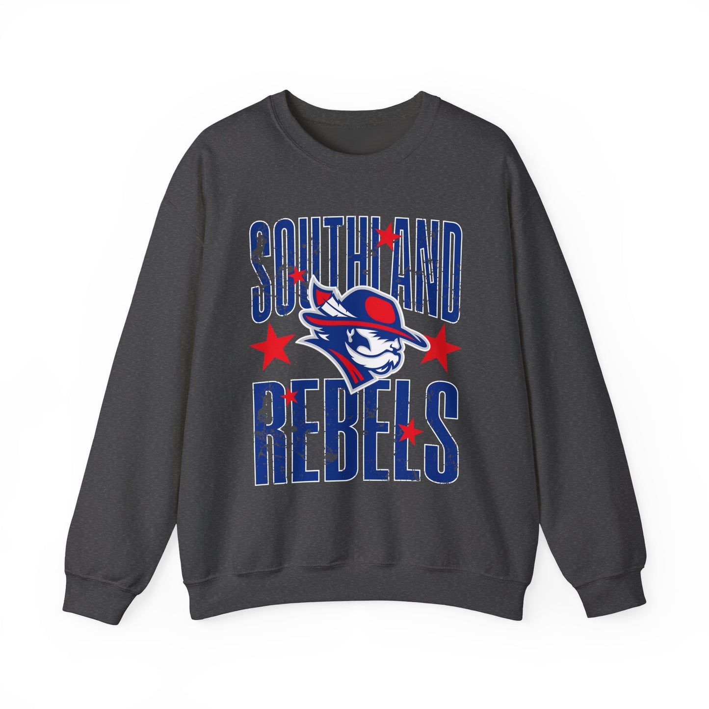 Southland Rebels with Stars Gildan Softstyle Crewneck Sweatshirt