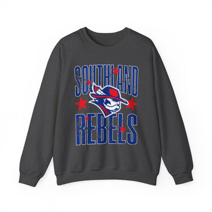 Southland Rebels with Stars Gildan Softstyle Crewneck Sweatshirt